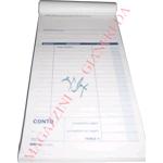 BLOCCO* CONTI RISTORANTI 100 FOGLI USO MANO E5343